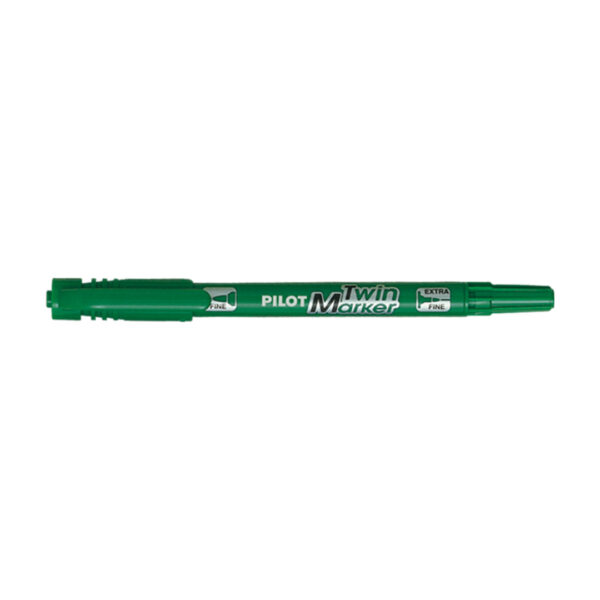 Pilot Twin marker pen 2mm Πράσινος