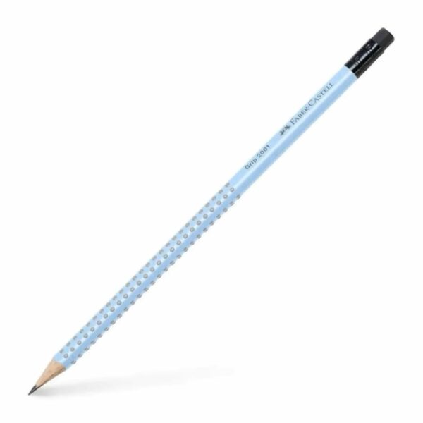 Faber-Castell Grip 2001 Μολύβι με Γόμα Sky Blue