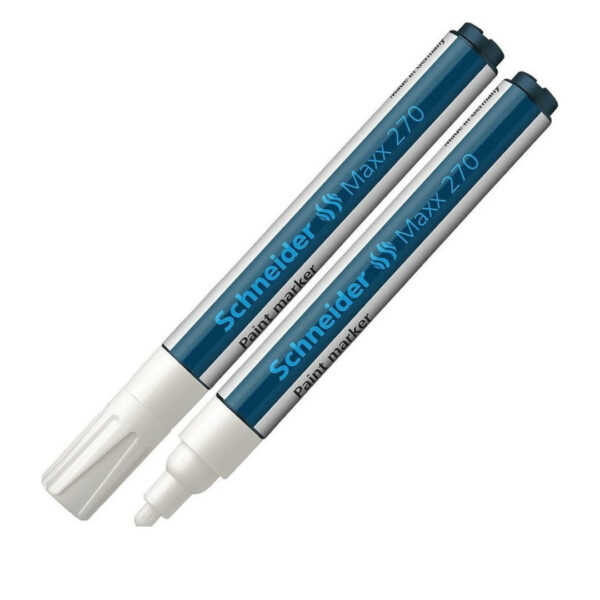 Schneider Maxx 270 μαρκαδόρος ανεξίτηλος μπίλιας Λευκό 3mm