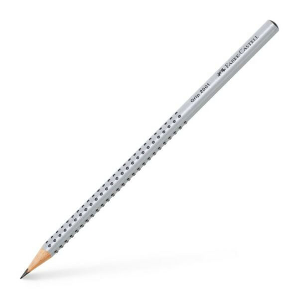 Faber-Castell Grip 2001 Μολύβι HB χωρίς Γόμα γκρί