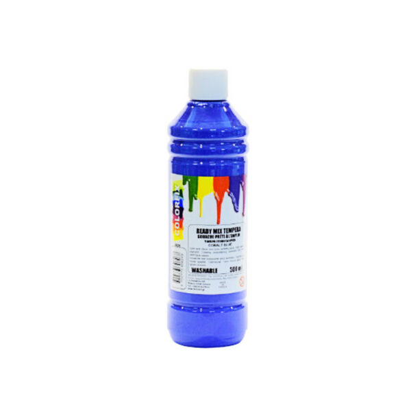 Colorfix τέμπερα μπουκάλι 500ml Μπλέ