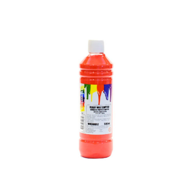 Colorfix τέμπερα μπουκάλι 500ml Αν. Κόκκινο