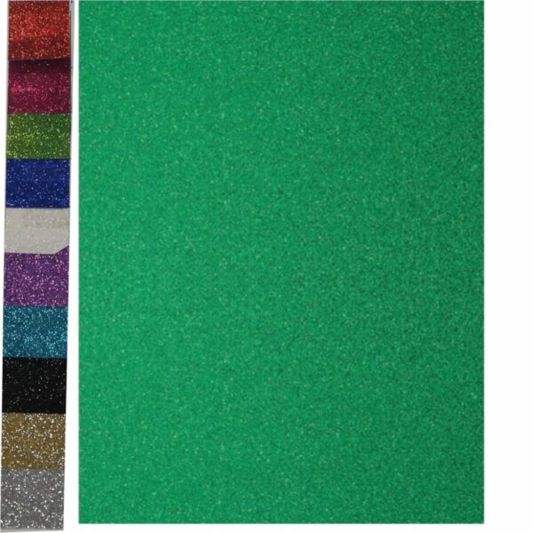 Χαρτόνι Glitter 50x70 Πράσινο