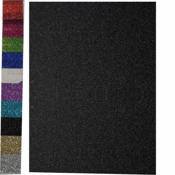 Χαρτόνι Glitter 50x70 Μαύρο