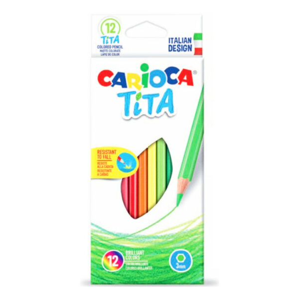 Carioca Tita Σετ Ξυλομπογιές 12τμχ