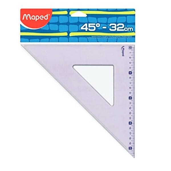 ΤΡΙΓΩΝΟ ΙΣΟΣΚΕΛΕΣ MAPED GEOMETRIC 45ο 32εκ
