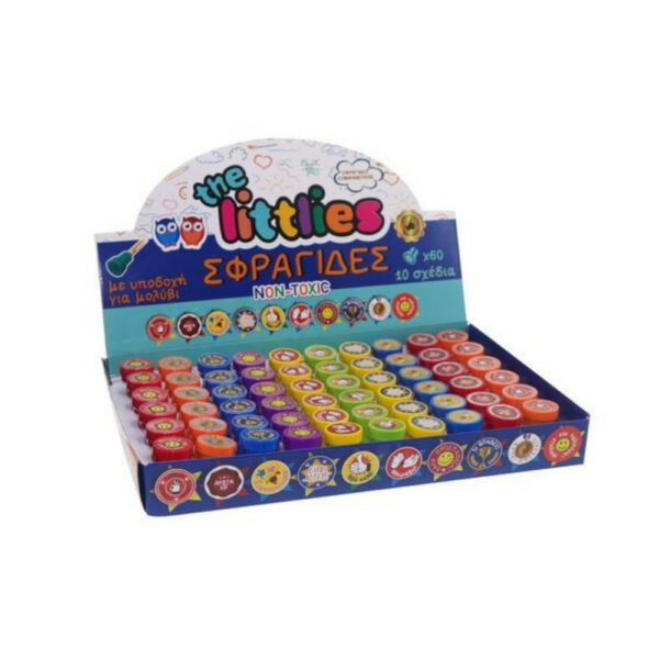 Σφραγίδες Επιβράβευσης The Littlies Ελληνική Στρόγγυλη (Διάφορα Σχεδ)