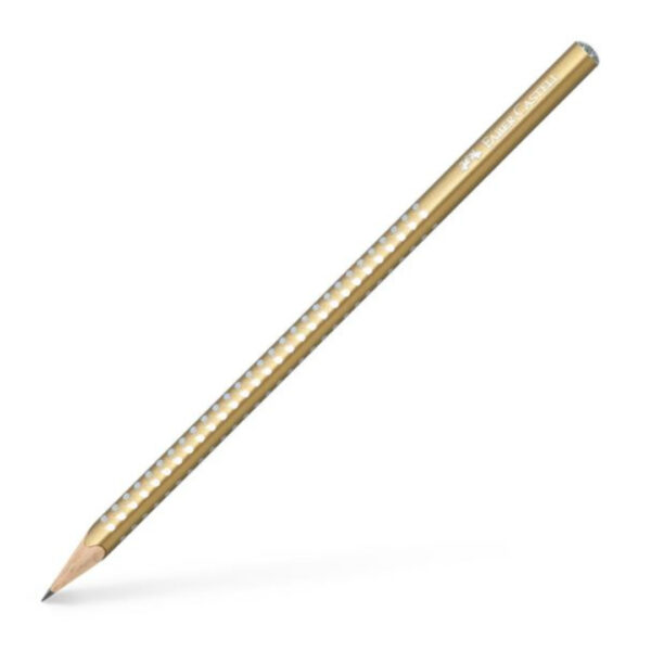 Faber-Castell Sparkle Μολύβι B περλέ χρυσό