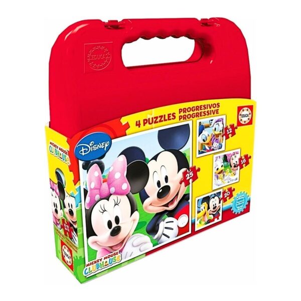 Παζλ 12-16-20-25 κομμάτια Mickey Case 16505
