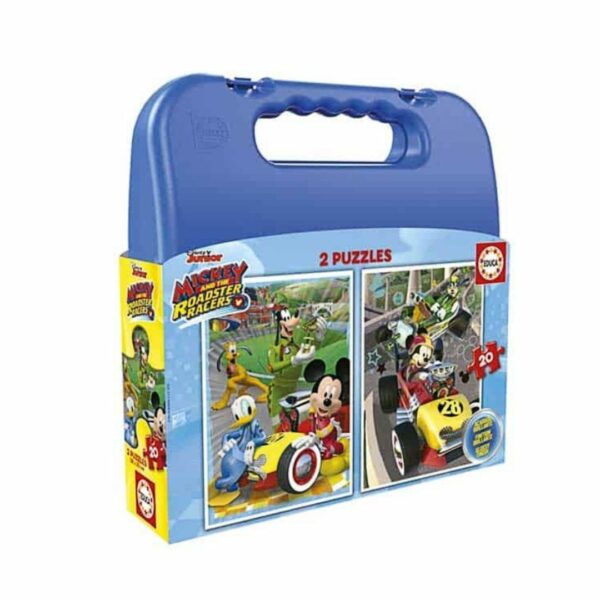 Παζλ 2x20 Κομμάτια Mickey And The Roadster Racers Case 17639