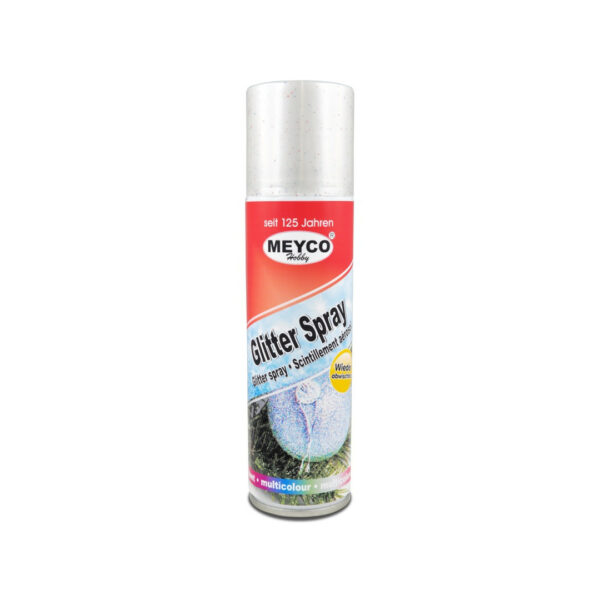 Meyco Σπρέι Χριστουγέννων (Ασημί Glitter) 100ml