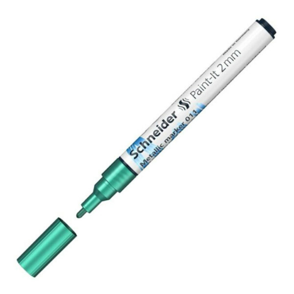Schneider Μαρκαδόροι Paint-it Metallic 011 (2mm) Green