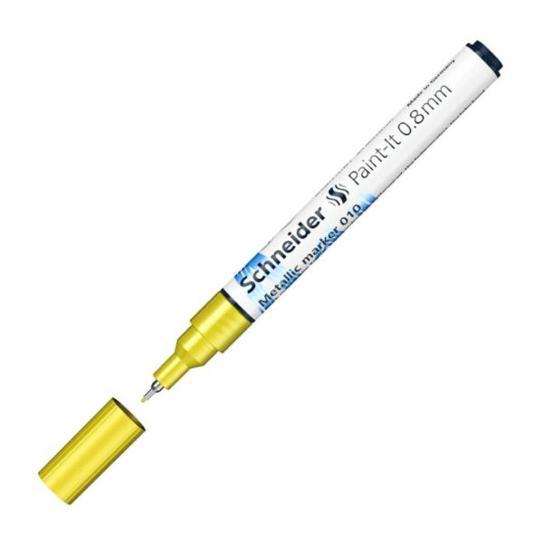 Schneider Μαρκαδόροι Paint-it Metallic 011 (2mm) Yellow