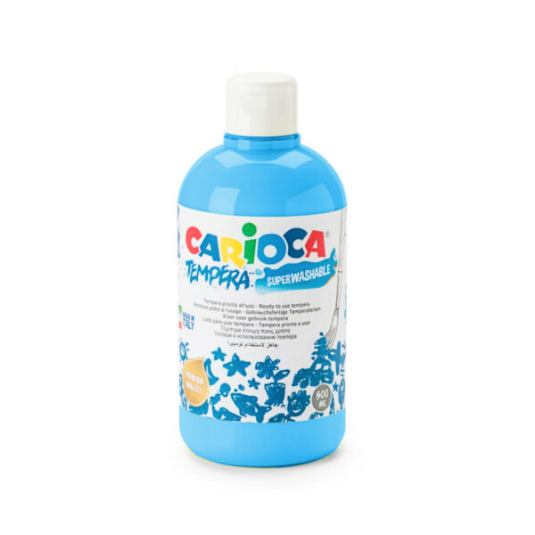 Carioca Τέμπερα Μπουκάλι 500ml Σιέλ