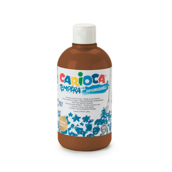 Carioca Τέμπερα Μπουκάλι 500ml Καφέ