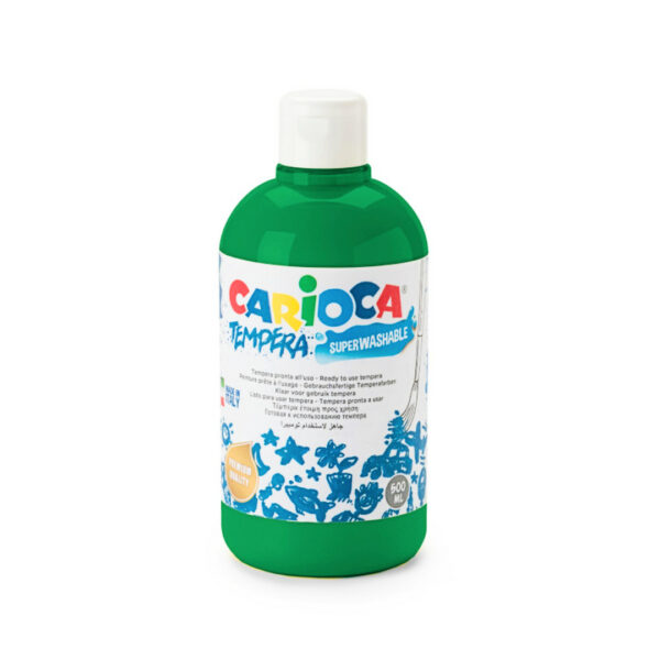 Carioca Τέμπερα Μπουκάλι 500ml Πράσινο