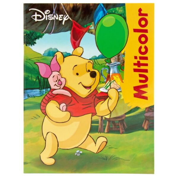 Multicolor Βιβλίο Ζωγραφικής Α4 32 Φύλλα Winnie