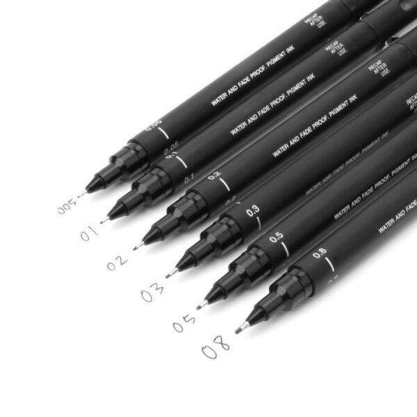 Uniball Pin Μαρκαδοράκι Λεπτής Γραφής 0.4mm Μαύρο (ΣΧΕΔΙΟΥ)