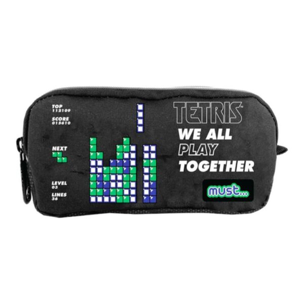 Κασετίνα Tetris Με 2 Θήκες 21x6x9