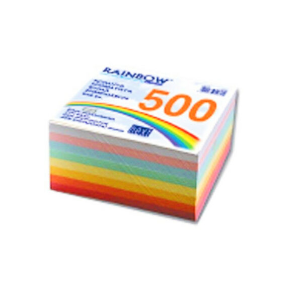 Ανταλ/κα Φύλλα Κύβου Χρωματιστά 500φ 9Χ9