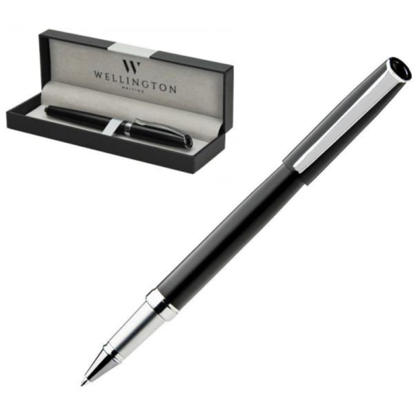 Wellingtton Στυλό Rollerball Aurora Black
