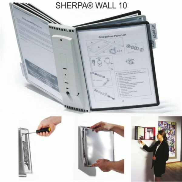 Αναλόγιο Παρουσίασης Durable Display Sherpa Wall (10 Θέσεων)