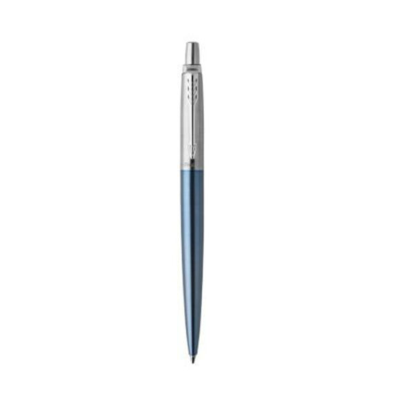 Parker Jotter Στυλό Νέο Αυτόματο Μεταλλικό Σώμα Μπλέ Σιέλ