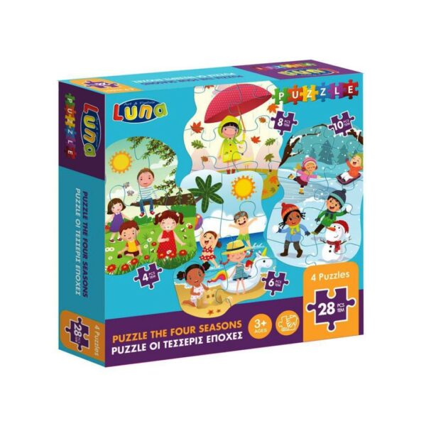 Puzzle Luna 4 Εποχές (4 Σε 1) 28τμχ