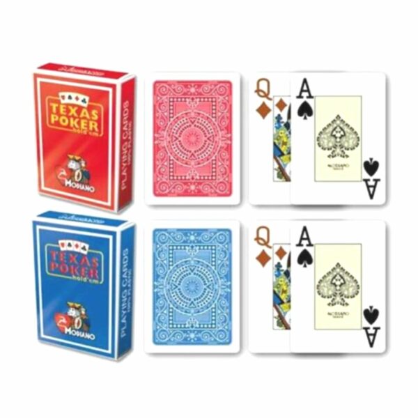 Τράπουλες Mondiano Texas Poker (Διαφ,Χρ)