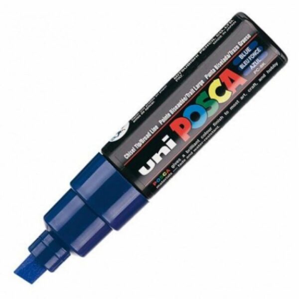 Posca Μαρκαδόρος PC-8ΚΤ Χονδρό Κοντό Μπλέ