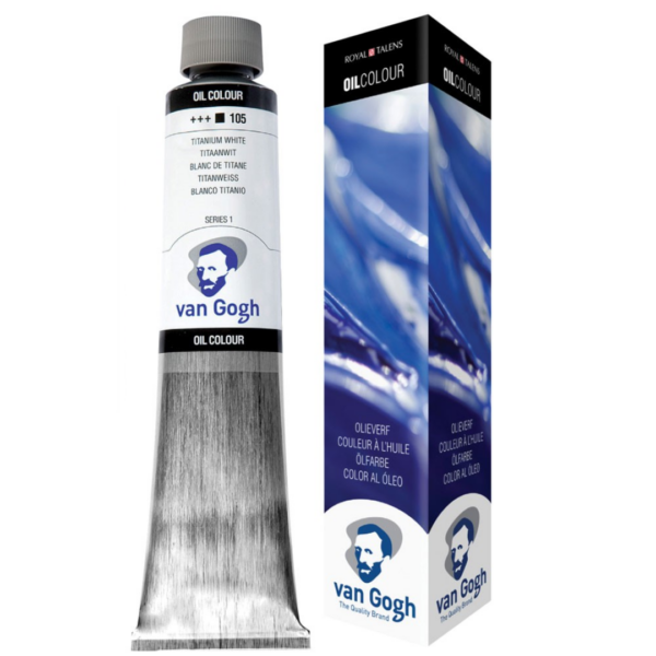 Royal Talens Χρώμα Λαδιού V.Gogh 200ml Λευκο (No105)