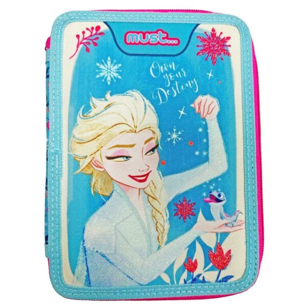 Σχολική Κασετίνα Διπλή Γεμάτη Must Disney Frozen 2 Own Your Destiny (563588)