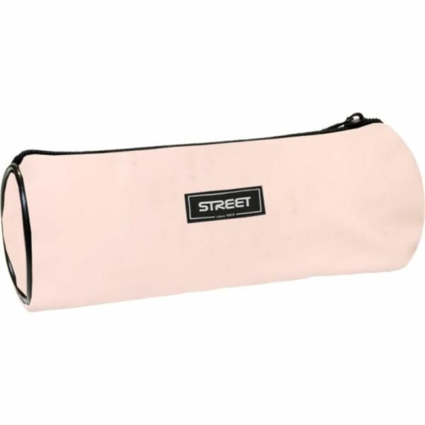Street Κασετίνα Βαρελάκι Oval Pearl Roze 21x8x8εκ