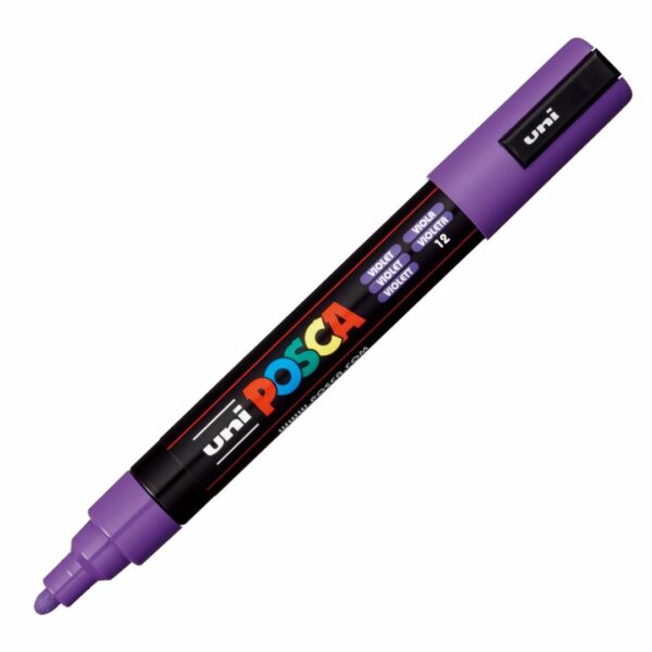 Posca Μαρκαδόρος PC-5M Medium Βιολετί