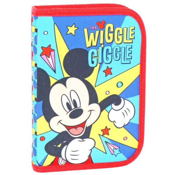 Σχολική Κασετίνα Μονή Γεμάτη Disney Mickey Mouse Wiggle Giggle (563865)