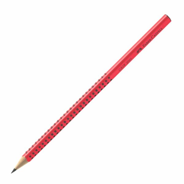 Faber-Castell Grip 2001 Μολύβι Χωρίς Γόμα Κόκκινα Β - Image 2