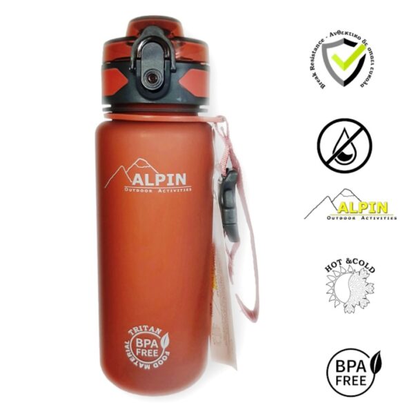 Παγούρι Alpin 500ml Red