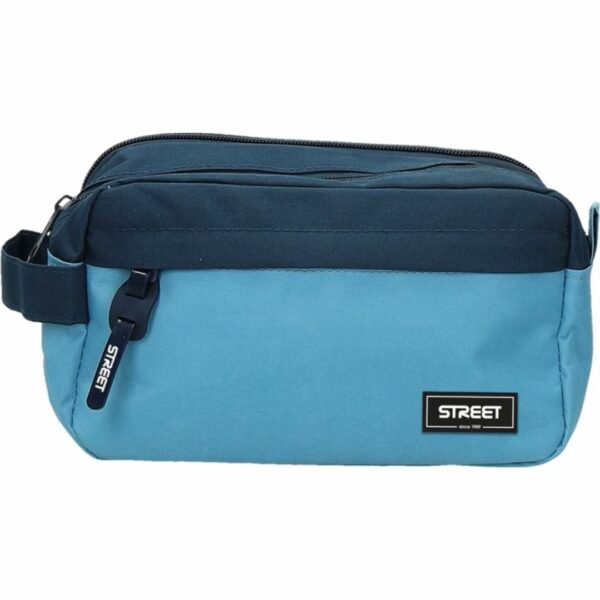 Κασετίνα Βαρελάκι Street Big Oval Sky blue 22χ8χ13cm