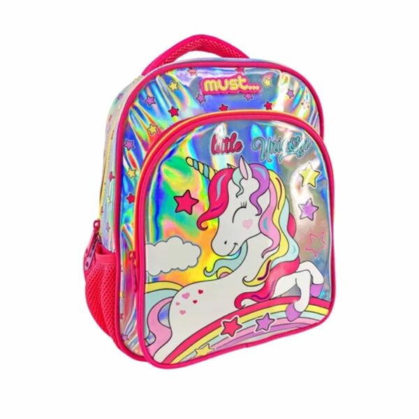 Τσάντα Πλάτης Νηπίου Must 27X10X31 2 Θήκες Little Unicorn