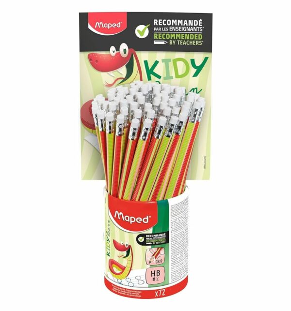 Maped Μολύβια Kidy HB Με Γόμα