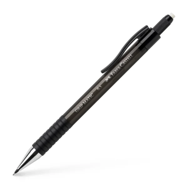 Faber-Castell Grip Matic Μηχανικό Μολύβι 0.7mm Μαύρο