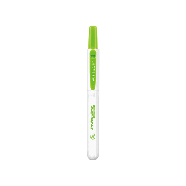Writech Μαρκαδόρος Πίνακος με Κουμπί 2mm Πράσινο (Retractable)