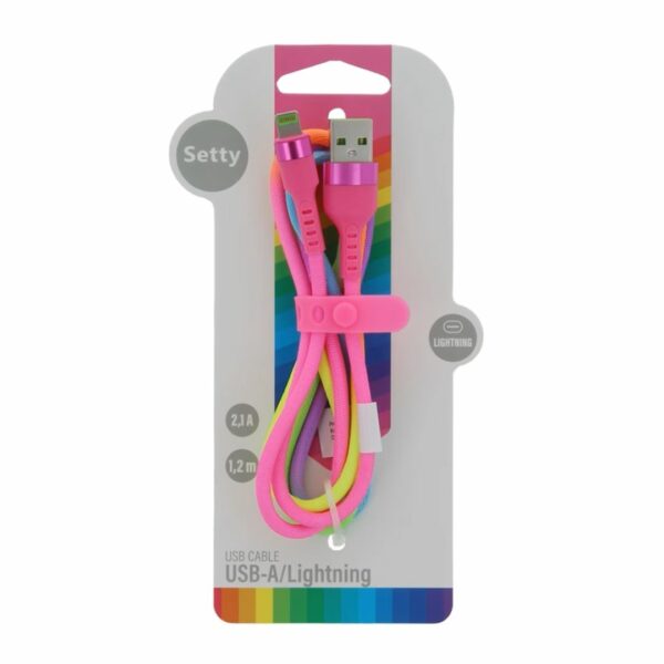 Καλώδιο Usb A/Usb C Rainbow - Image 2