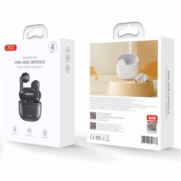 Ακουστικά Ασύρματα XO (tws x33 Light Blue) - Image 2