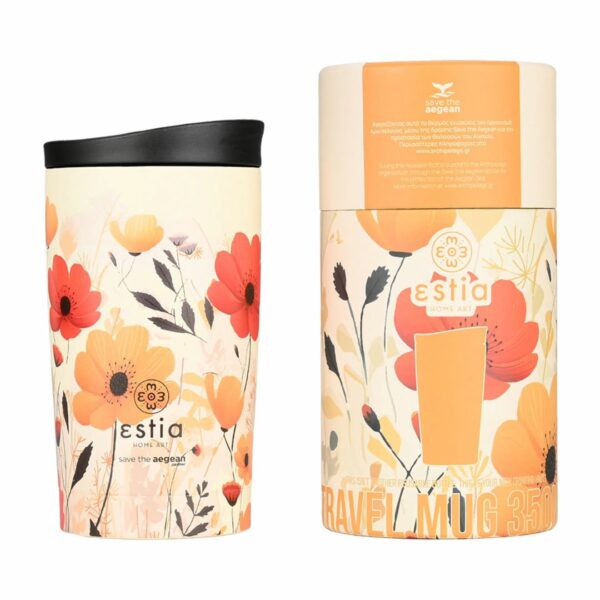 Estia Travel Mug Θερμός Summer Reverie 350ml