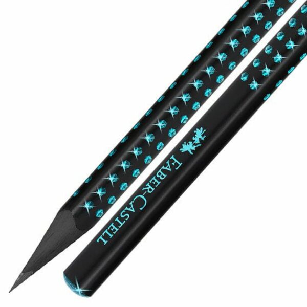 Faber-Castell Sparkle Μολύβι Μαύρο ξύλο Γαλάζιο